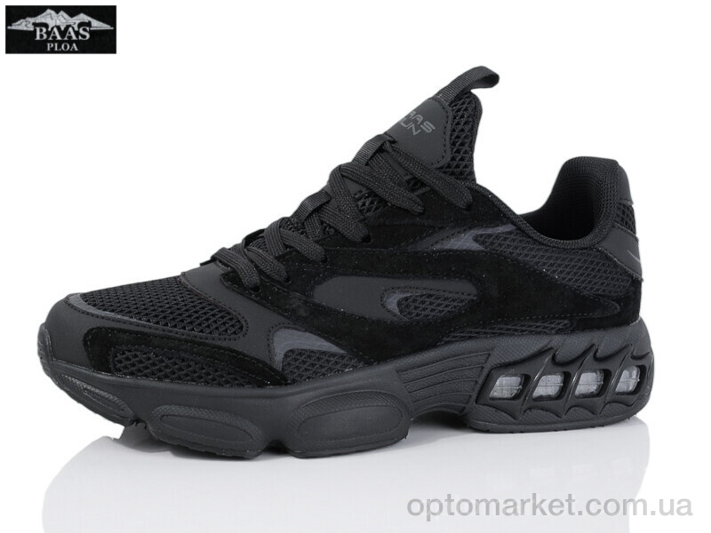 Купить Кросівки жіночі L1868-1 Baas чорний, фото 1