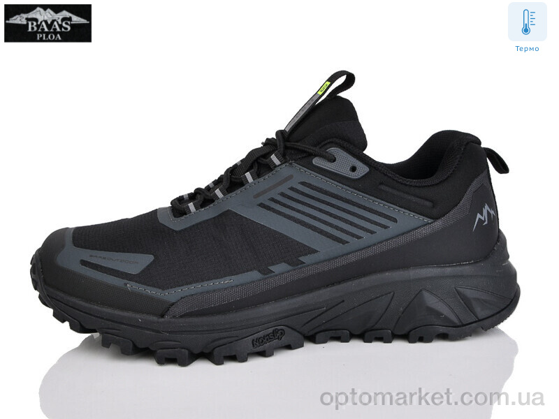 Купить Кросівки дитячі L1882-11 термо Baas чорний, фото 1