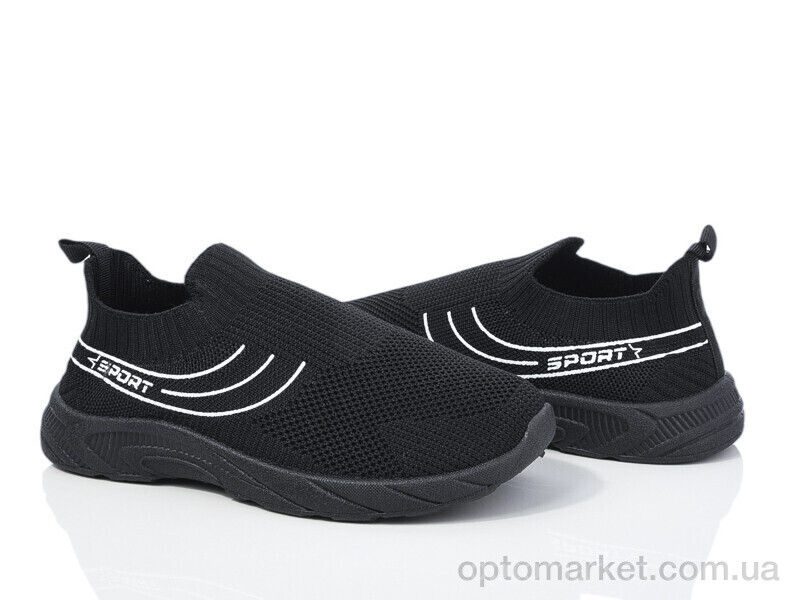 Купить Кросівки дитячі L19-3 Blue Rama чорний, фото 1