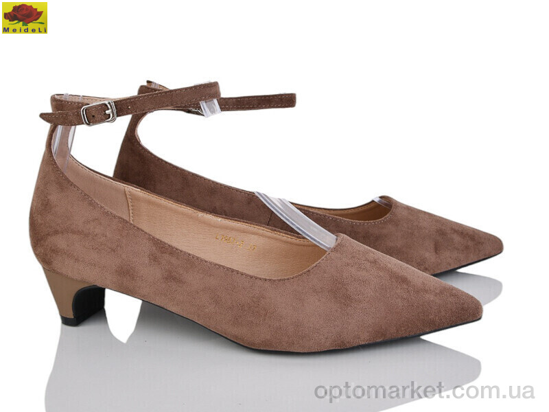 Купить Туфлі жіночі L1987-2 Mei De Li коричневий, фото 1