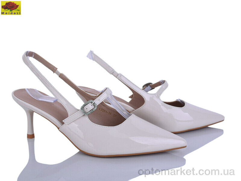 Купить Туфлі жіночі L2051-36 Mei De Li бежевий, фото 1