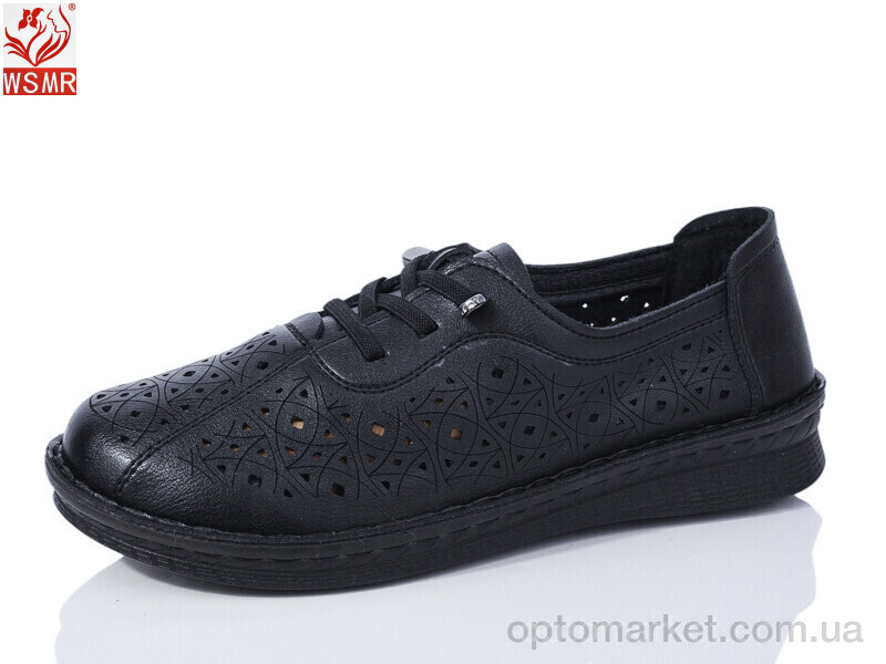 Купить Туфлі жіночі L209-1 WSMR чорний, фото 1