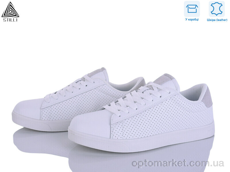 Купить Кросівки жіночі L210-1 шкіра Stilli білий, фото 1