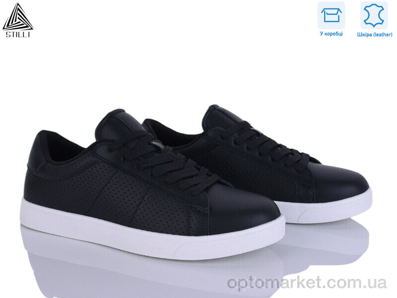 Купить Кросівки жіночі L210-2 шкіра Stilli чорний, фото 1
