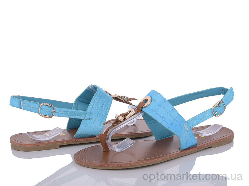 Купить Босоніжки жіночі L21E blue ITTS блакитний, фото 1