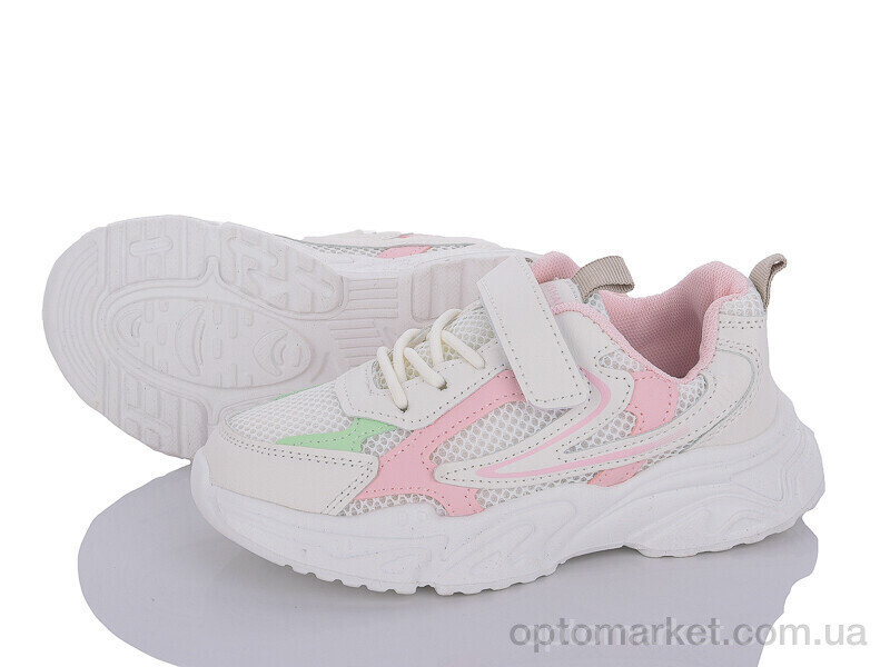 Купить Кросівки дитячі L23 pink ASHIGULI білий, фото 1