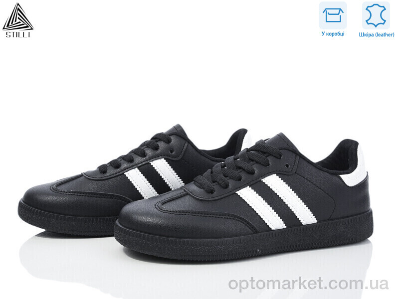 Купить Кросівки жіночі L2410-1 шкіра Stilli чорний, фото 1