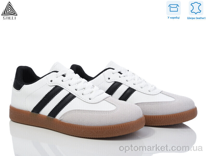 Купить Кросівки жіночі L2410-13 шкіра Stilli білий, фото 1