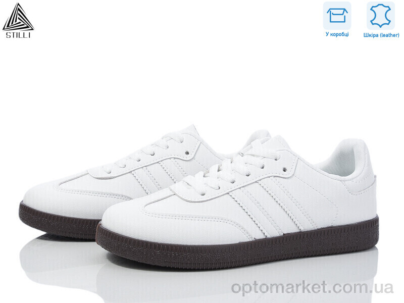 Купить Кросівки жіночі L2410-15 шкіра Stilli білий, фото 1