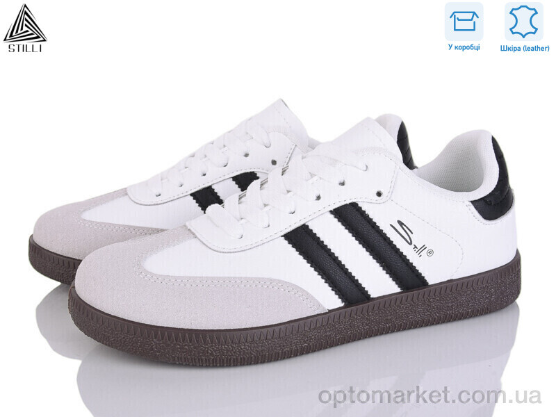 Купить Кросівки жіночі L2410-23 шкіра Stilli білий, фото 1