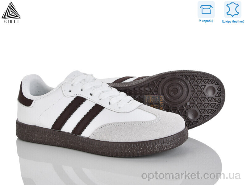 Купить Кросівки жіночі L2410-36 шкіра Stilli білий, фото 1