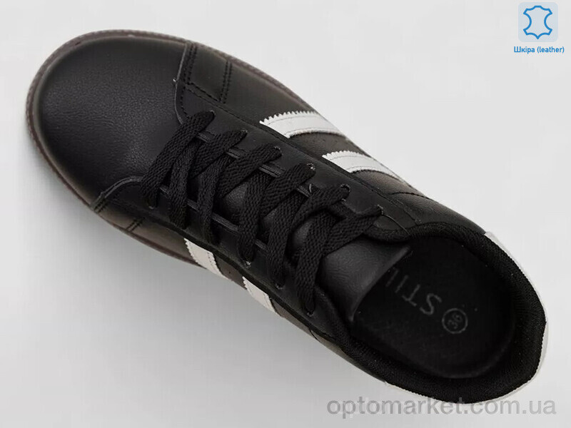 Купить Кросівки жіночі L2420-2 Stilli чорний, фото 2