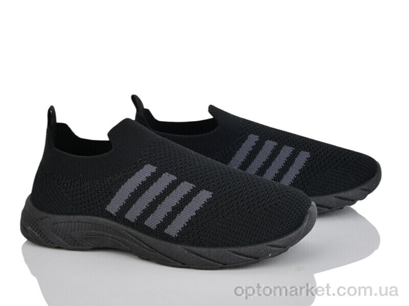 Купить Кросівки дитячі L25-3 Blue Rama чорний, фото 1