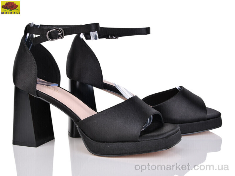 Купить Босоніжки жіночі L256-12 Mei De Li чорний, фото 1