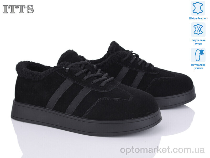 Купить Кросівки жіночі L26-1 ITTS чорний, фото 1