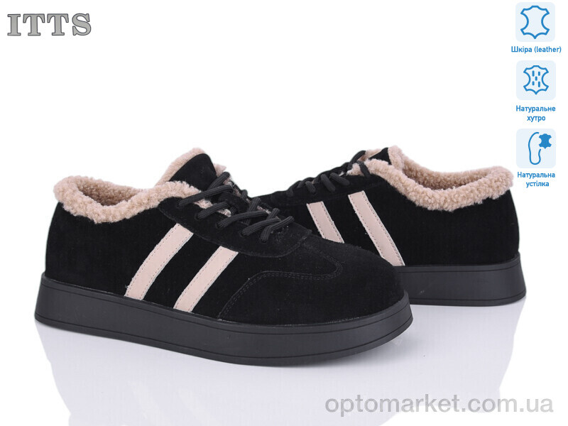 Купить Кросівки жіночі L26-2 ITTS чорний, фото 1