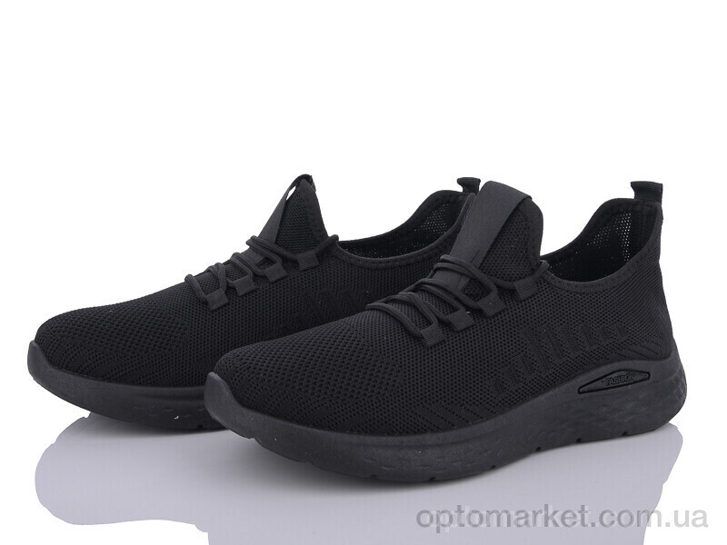 Купить Кросівки чоловічі L266-1 LQD чорний, фото 1