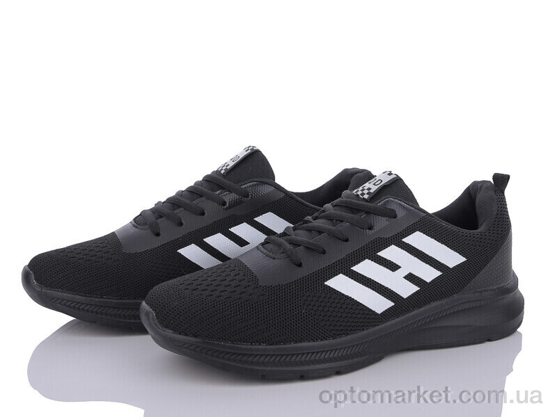 Купить Кросівки чоловічі L272-1 LQD чорний, фото 1