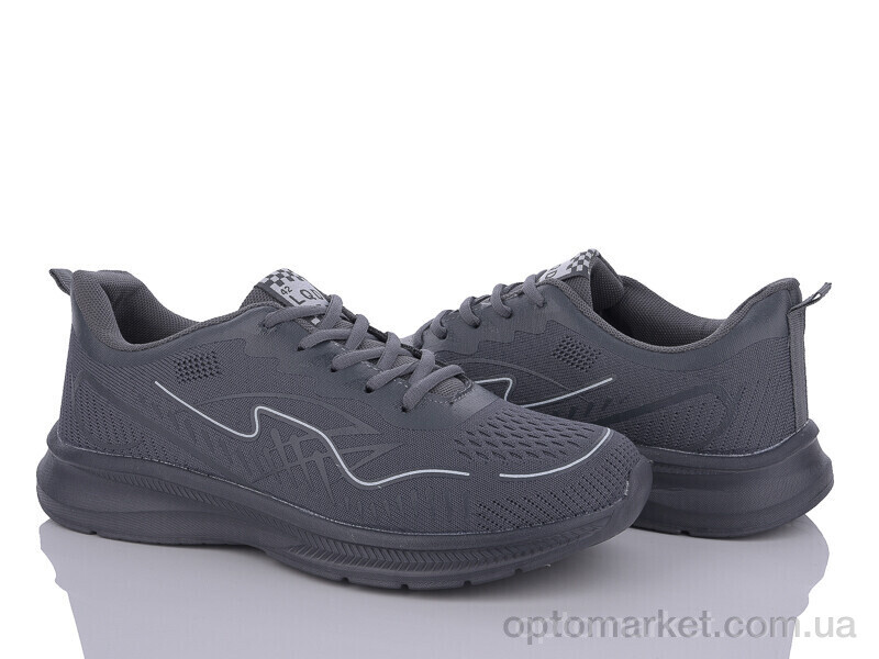 Купить Кросівки чоловічі L273-2 LQD сірий, фото 1