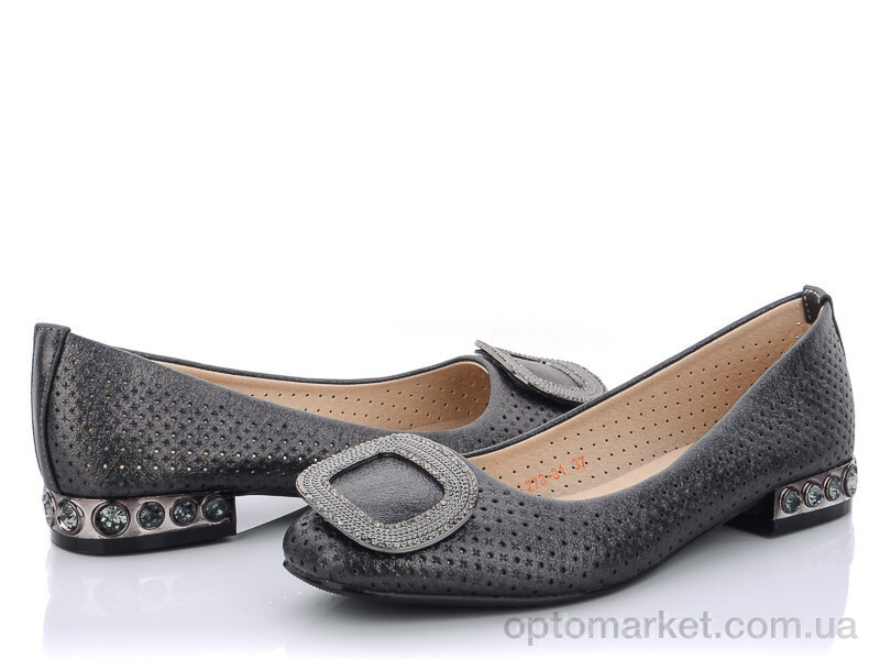 Купить Туфлі жіночі L273-31 Cicikom графіт, фото 1