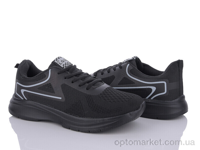Купить Кросівки чоловічі L276-1 LQD чорний, фото 1