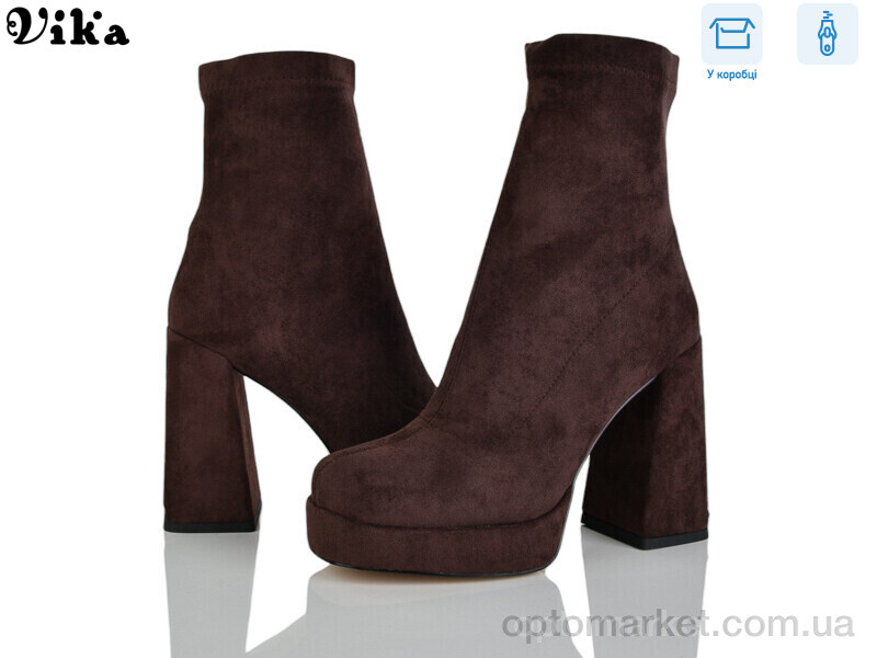 Купить Черевики жіночі L3 Vika коричневий, фото 1