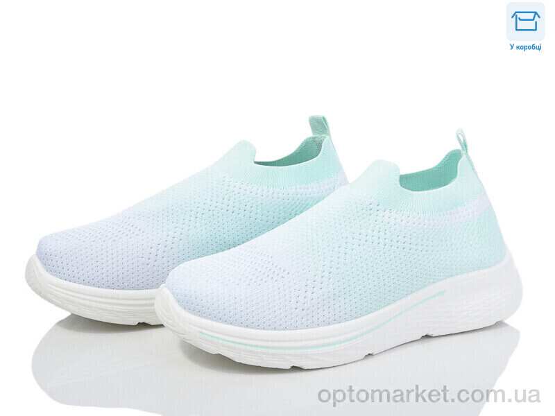 Купить Кросівки жіночі L35-3 піна Moli зелений, фото 1