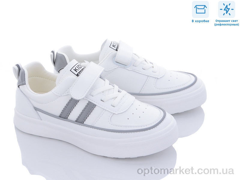 Купить Кросівки дитячі L3521 біло-сірий Lab Shentong білий, фото 1