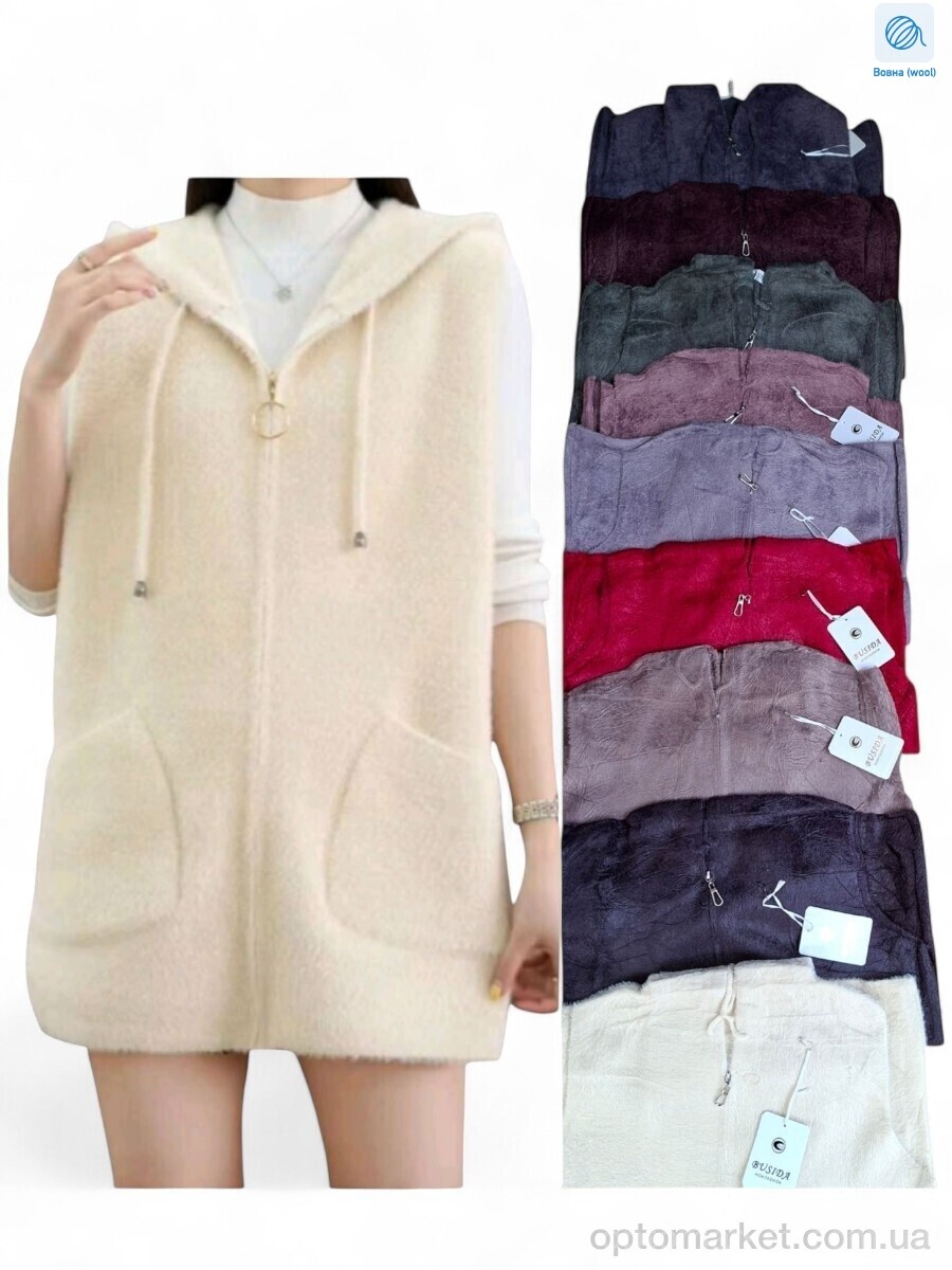 Купить Жилетка жіночі L356 mix Busida мікс, фото 1