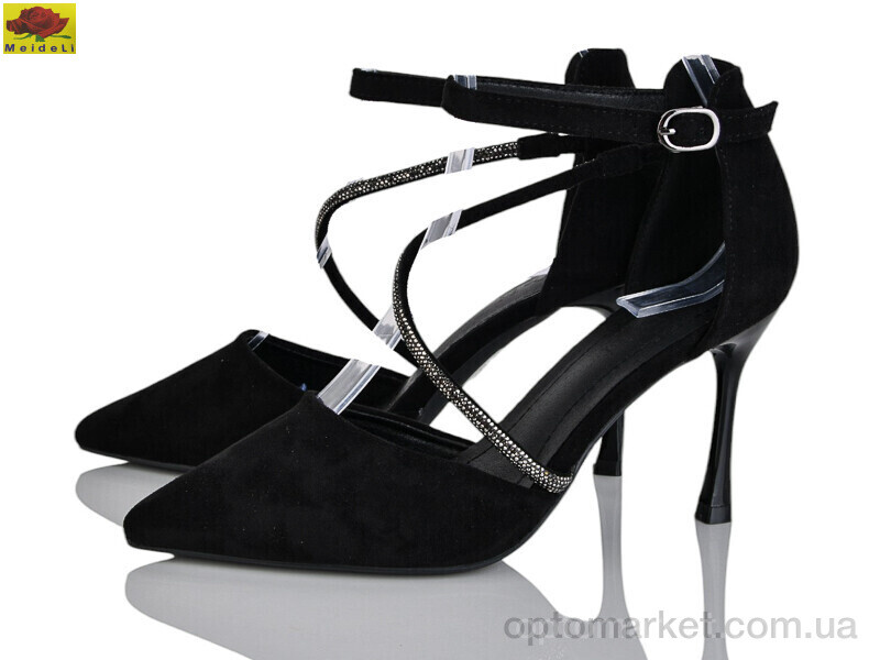 Купить Туфлі жіночі L3599-12 Mei De Li чорний, фото 1