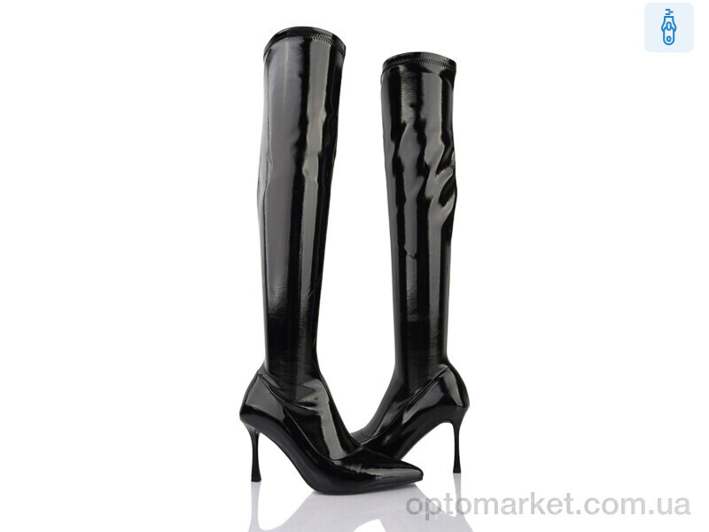 Купить Ботфорти жіночі L370-20E Lino Marano чорний, фото 1