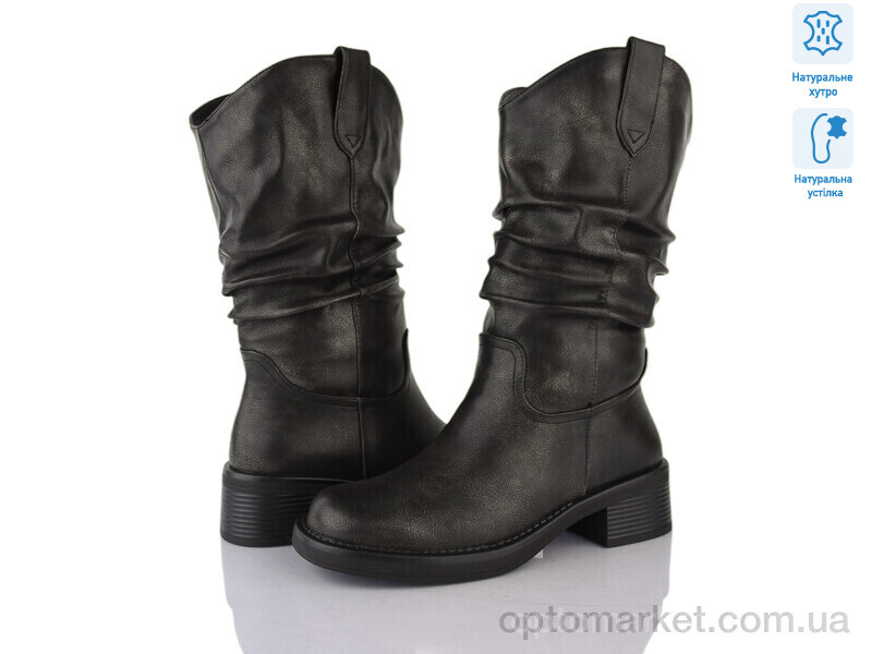 Купить Чоботи жіночі L407-10M Lino Marano сірий, фото 1