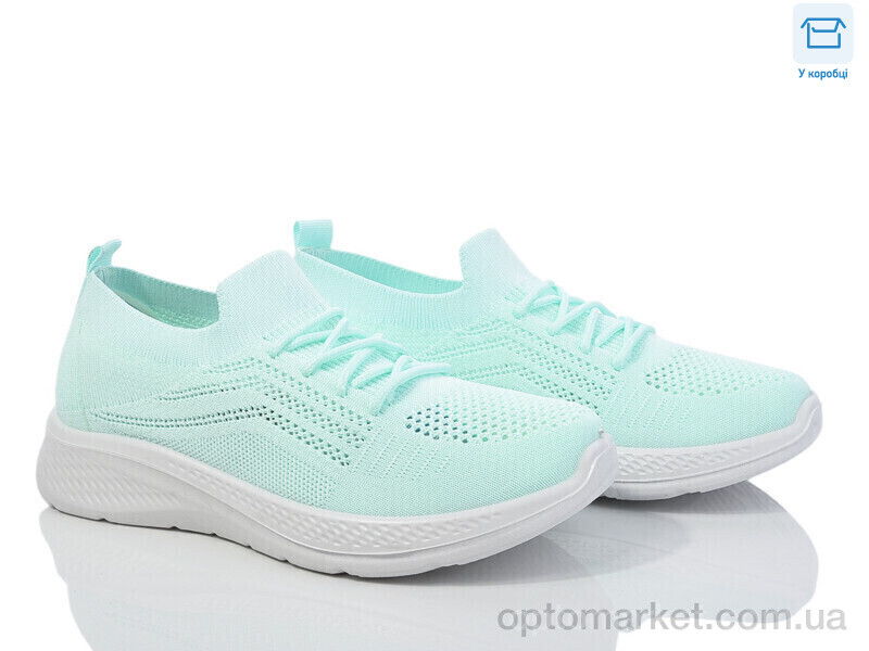 Купить Кросівки жіночі L44-5 піна Moli зелений, фото 1