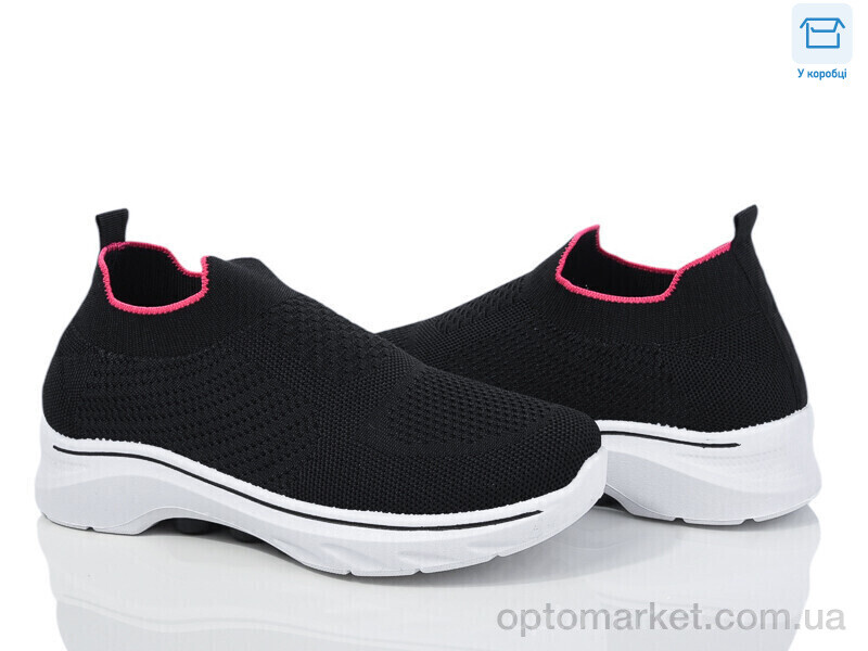 Купить Кросівки жіночі L48-1 піна Moli чорний, фото 1