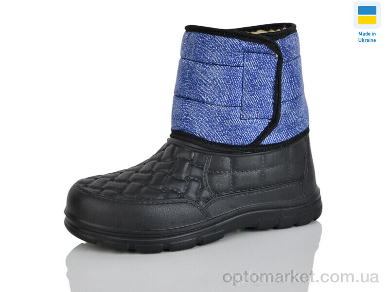 Купить Чоботи з піни жіночі L5 ведмідь-джинс Cross чорний, фото 1