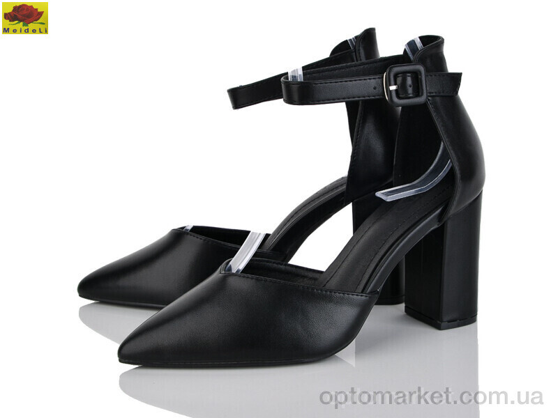 Купить Туфлі жіночі L506-3 Mei De Li чорний, фото 1