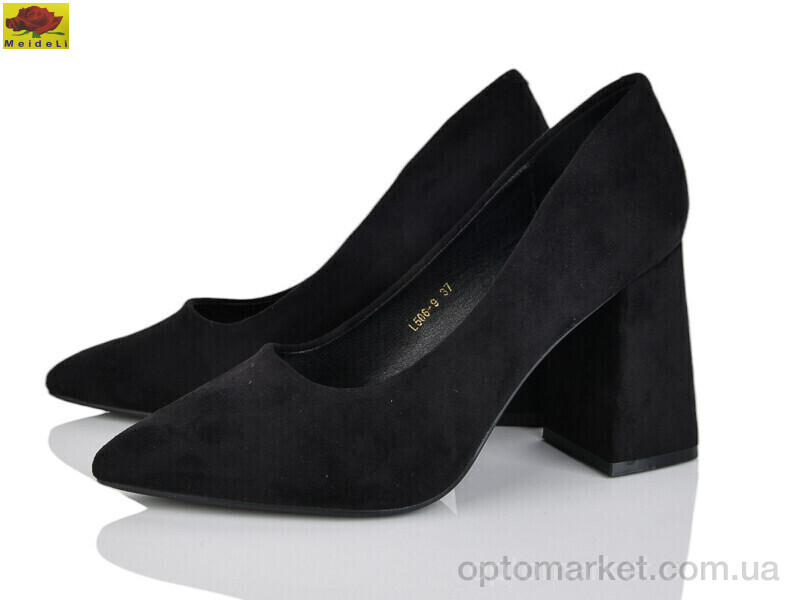 Купить Туфлі жіночі L506-9 Mei De Li чорний, фото 1