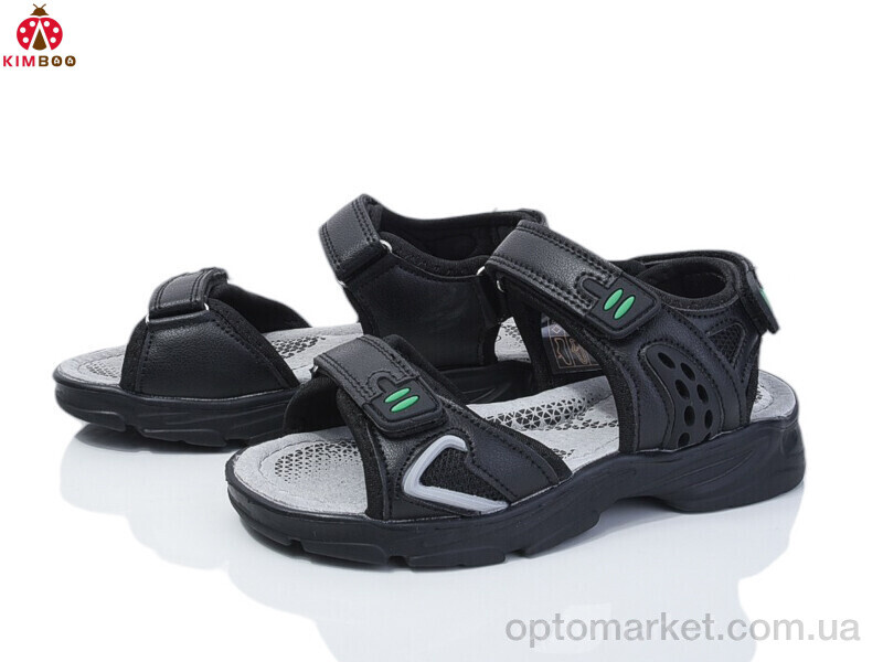 Купить Сандалі дитячі L524-3A Kimbo-o чорний, фото 1