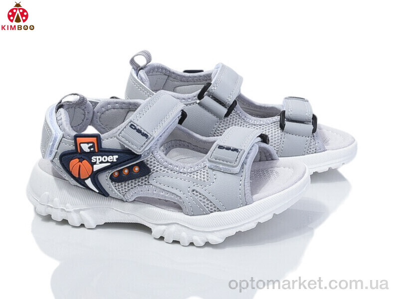 Купить Сандалі дитячі L528-2D Kimbo-o сірий, фото 1