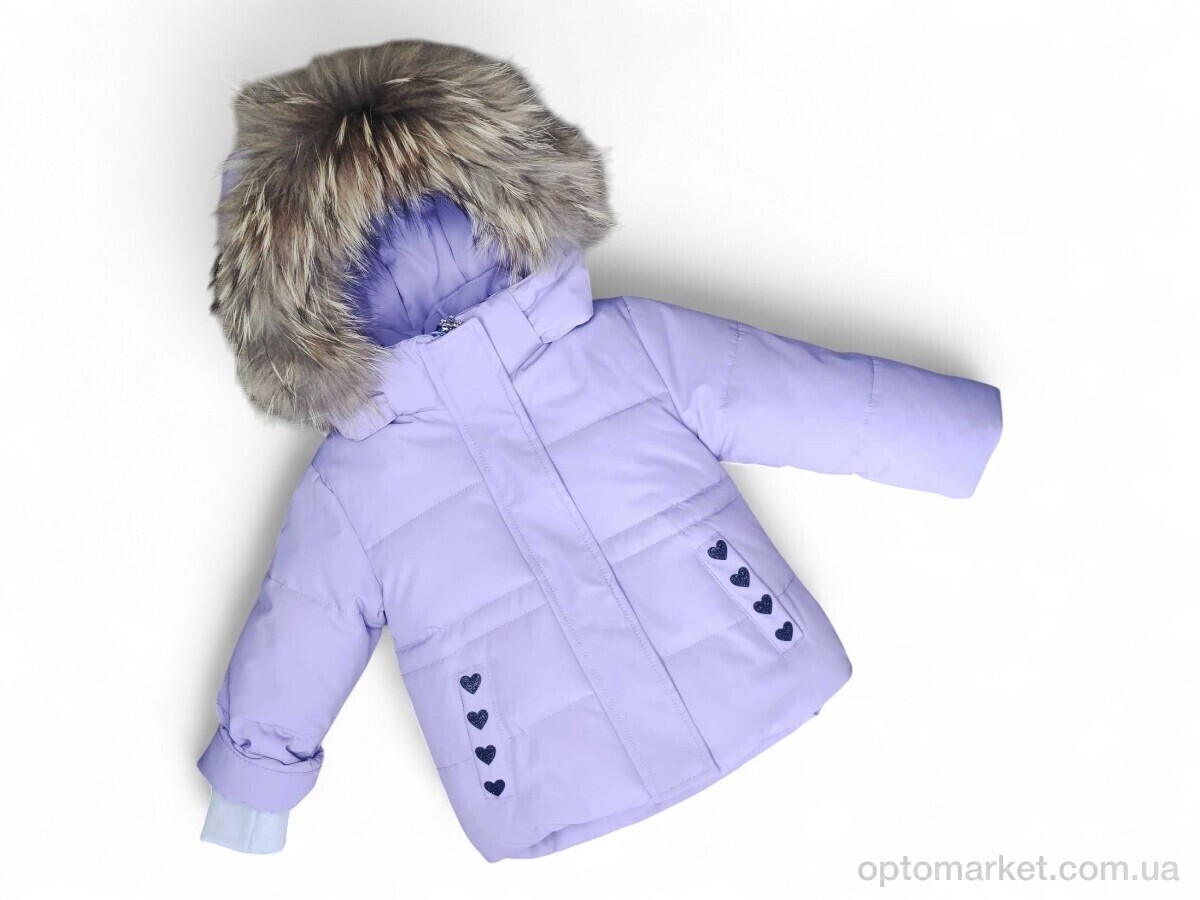 Купить Комплекти дитячі дитячі L538 куртка-напівкомбінезон бузковий Ballabio фіолетовий, фото 2