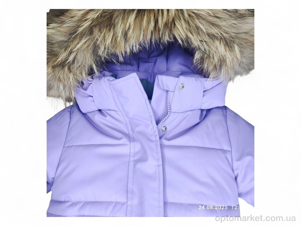 Купить Комплекти дитячі дитячі L538 куртка-напівкомбінезон бузковий Ballabio фіолетовий, фото 3