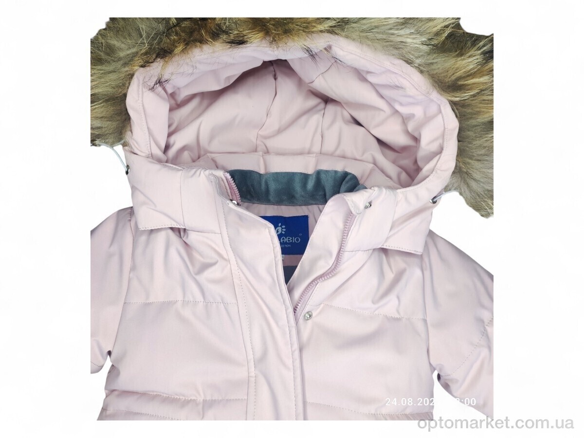 Купить Комплекти дитячі дитячі L538 куртка-напівкомбінезон пудра Ballabio рожевий, фото 3