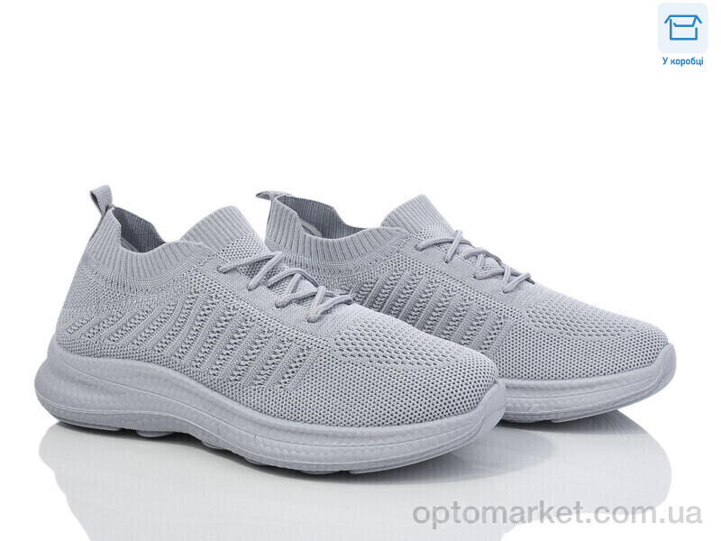 Купить Кросівки жіночі L55-3 піна Moli сірий, фото 1