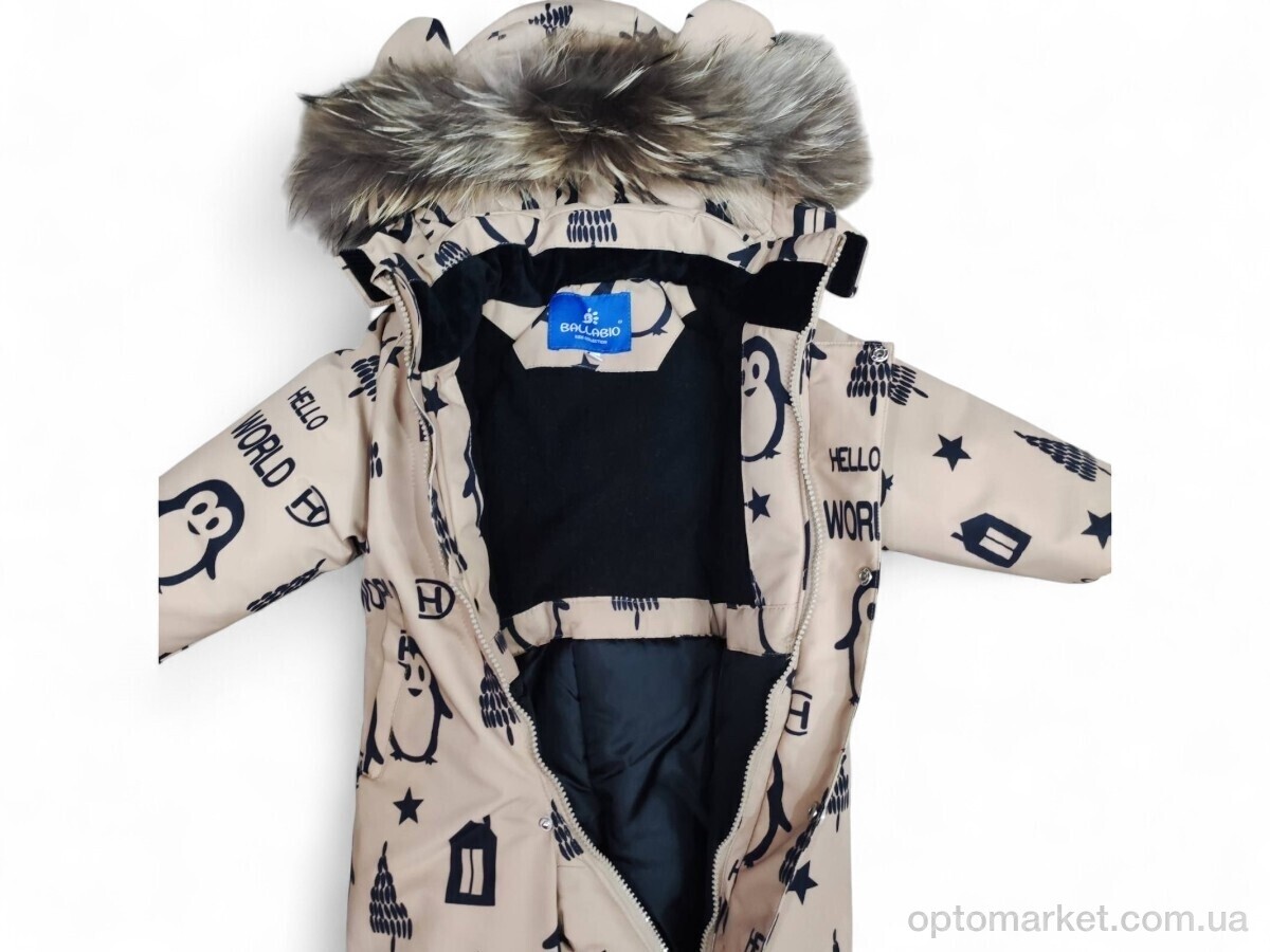 Купить Комбінезон дитячі L560 капучіно Ballabio бежевий, фото 3