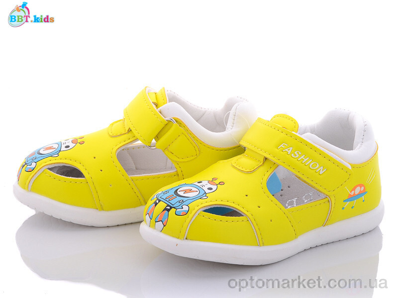 Купить Сандалі дитячі L5626-3 bbt.kids жовтий, фото 1