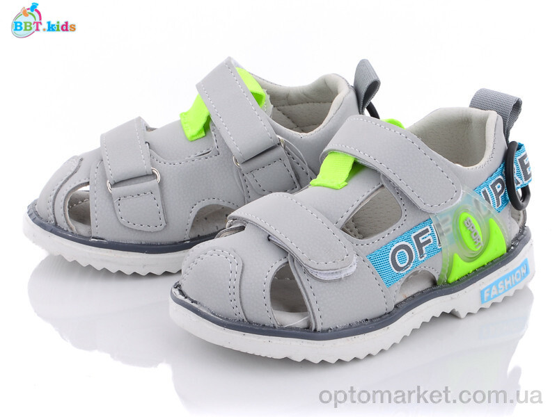 Купить Сандалі дитячі L5652-3 bbt.kids сірий, фото 1