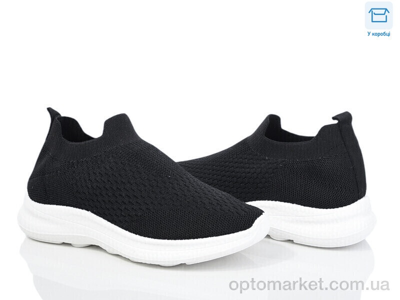Купить Кросівки жіночі L58-1 піна Moli чорний, фото 1