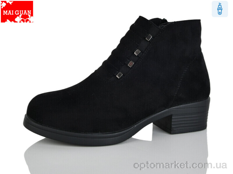 Купить Черевики жіночі L61-1H Maiguan чорний, фото 1