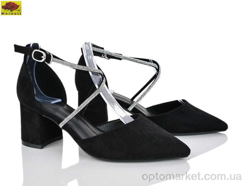 Купить Туфлі жіночі L622-6 Mei De Li чорний, фото 1