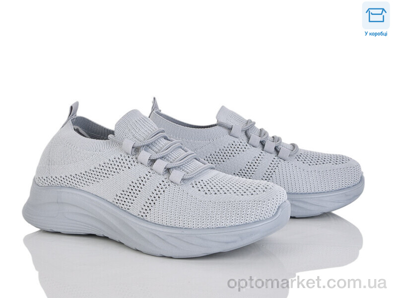 Купить Кросівки жіночі L63-3 піна Moli сірий, фото 1